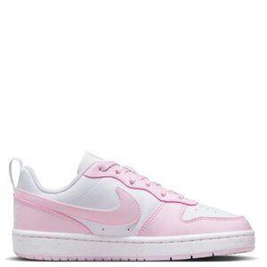 Nike GS Court Borough Low Recraft White/Pink DV5456-105 Size  Big Kids' Shoe